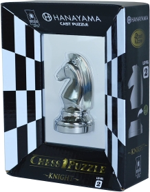 Hanayama Cast Chess Knight - Silver