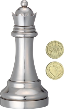 Hanayama Cast Chess Queen - Silver